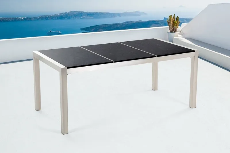 Grosseto Hagebord 180 cm - Svart - Hagemøbler - Hagebord - Spisebord ute