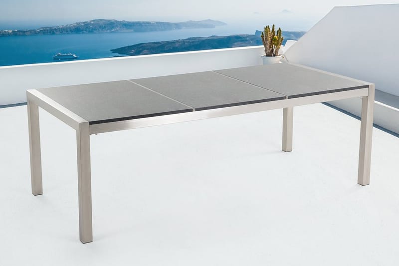 Grosseto Hagebord 220 cm - Grå - Spisebord ute