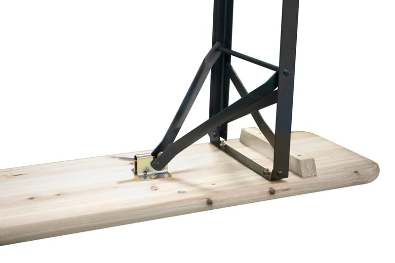 Guniess Piknikbord Sammenleggbart - Svart/Natur - Hagemøbler - Hagebord - Spisebord ute