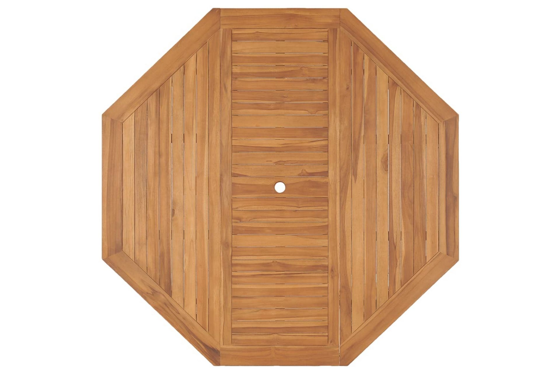 Hagebord 150x150x75 cm heltre teak - Brun - Hagemøbler - Hagebord - Spisebord ute