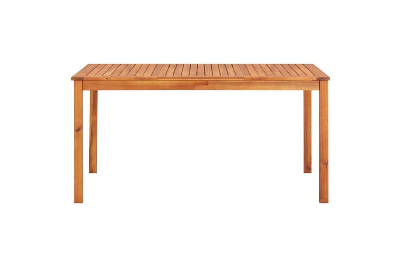 Hagebord 150x90x74 cm heltre akasie - Brun - Hagemøbler - Hagebord - Spisebord ute