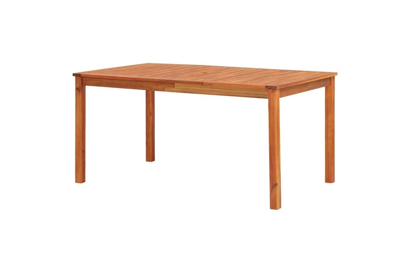 Hagebord 150x90x74 cm heltre akasie - Brun - Hagemøbler - Hagebord - Spisebord ute