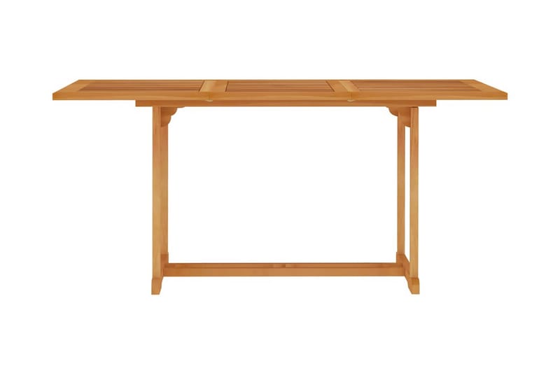 Hagebord 150x90x75 cm heltre teak - Hagemøbler - Hagebord - Spisebord ute