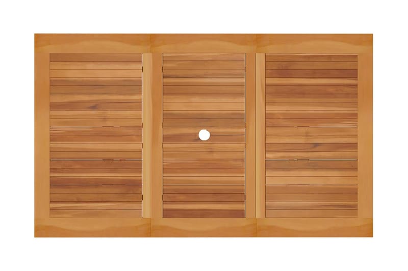 Hagebord 150x90x75 cm heltre teak - Hagemøbler - Hagebord - Spisebord ute