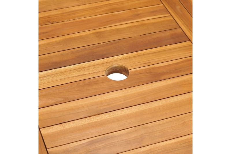Hagebord 150x90x75 cm heltre teak - Hagemøbler - Hagebord - Spisebord ute