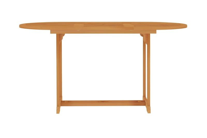 Hagebord 150x90x75 cm heltre teak - Hagemøbler - Hagebord - Spisebord ute