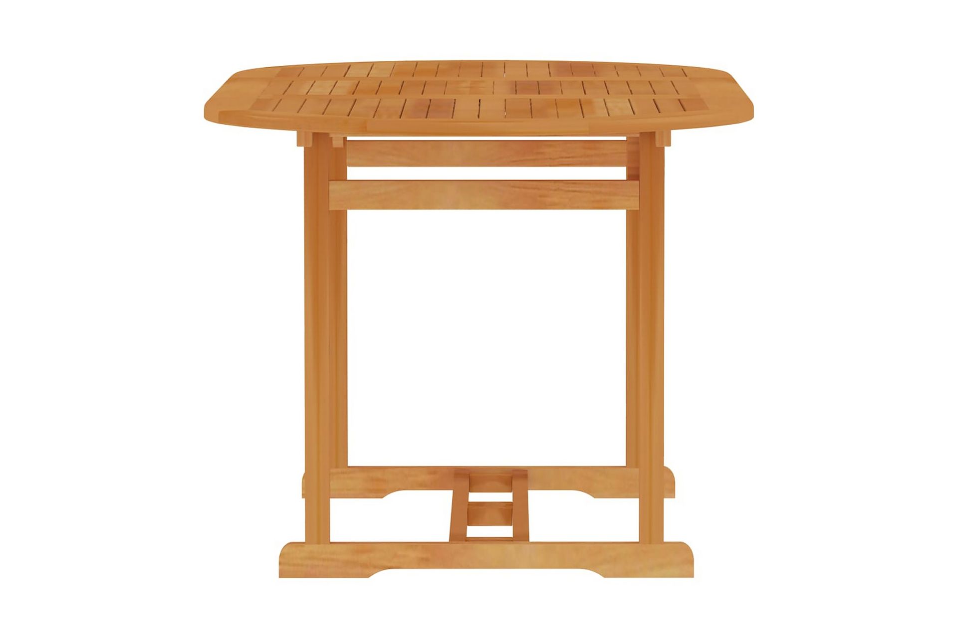 Hagebord 150x90x75 cm heltre teak - Hagemøbler - Hagebord - Spisebord ute