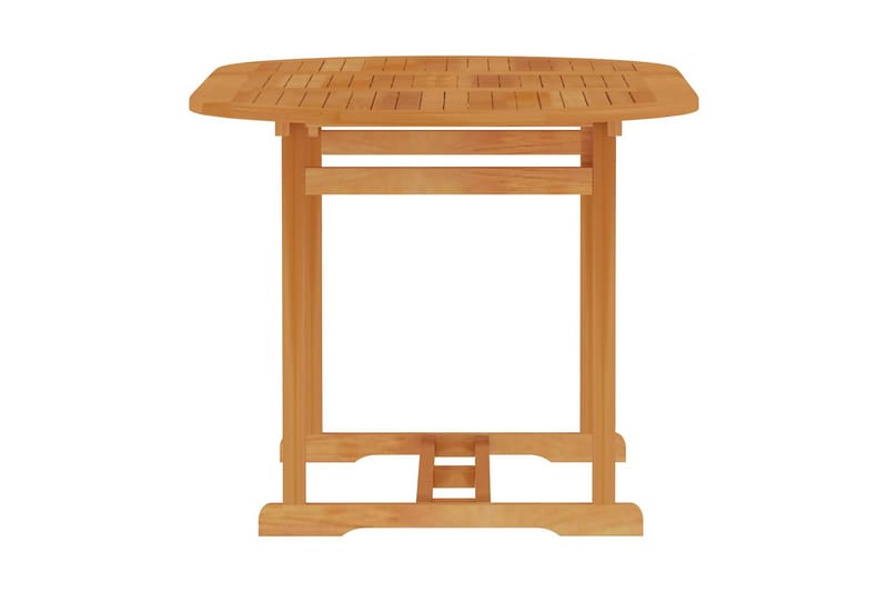 Hagebord 150x90x75 cm heltre teak - Hagemøbler - Hagebord - Spisebord ute