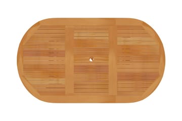 Hagebord 150x90x75 cm heltre teak - Hagemøbler - Hagebord - Spisebord ute