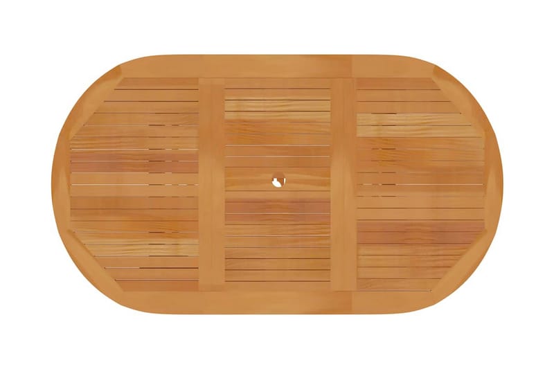 Hagebord 150x90x75 cm heltre teak - Hagemøbler - Hagebord - Spisebord ute