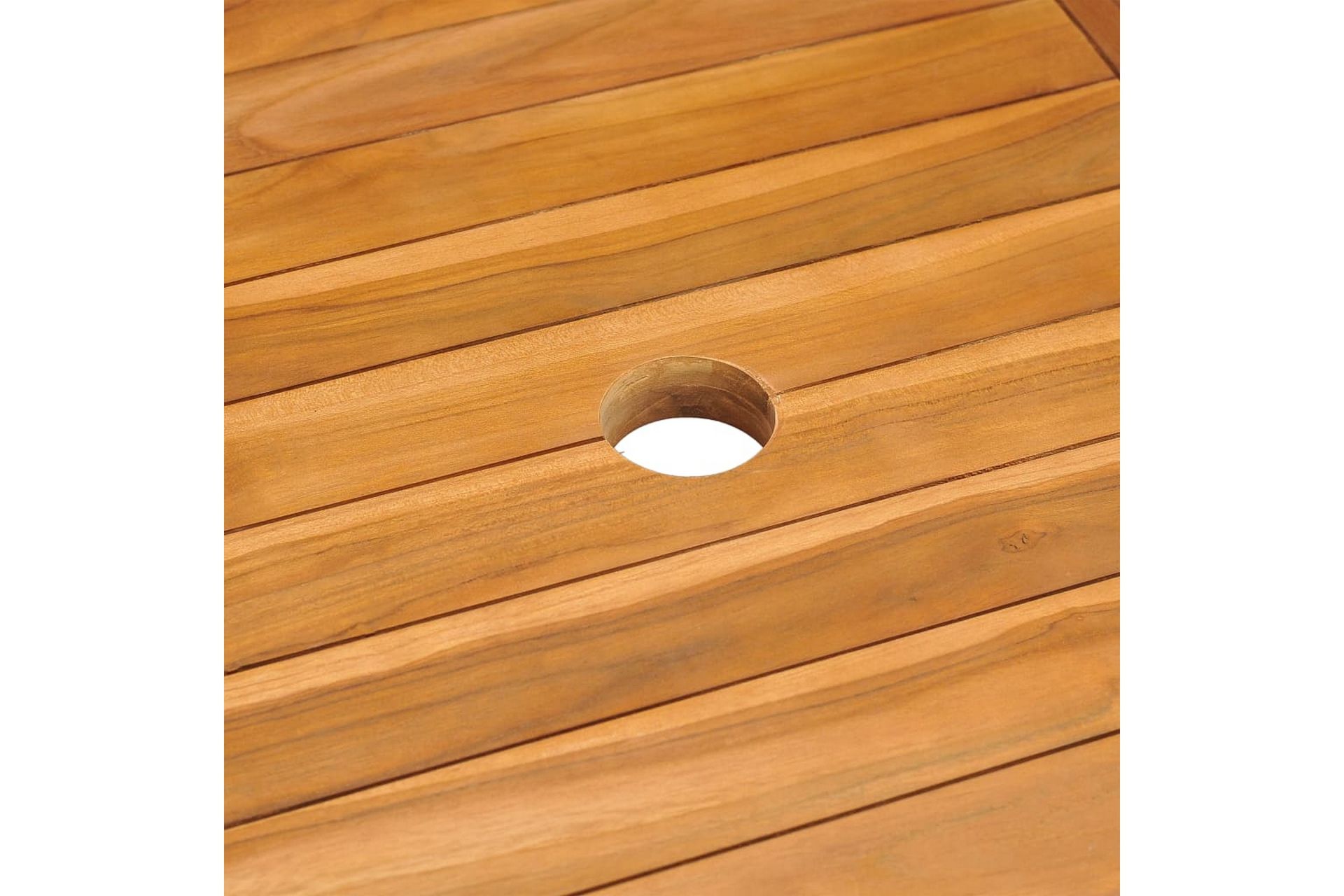 Hagebord 150x90x75 cm heltre teak - Hagemøbler - Hagebord - Spisebord ute