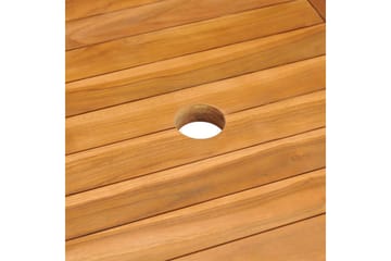 Hagebord 150x90x75 cm heltre teak - Hagemøbler - Hagebord - Spisebord ute