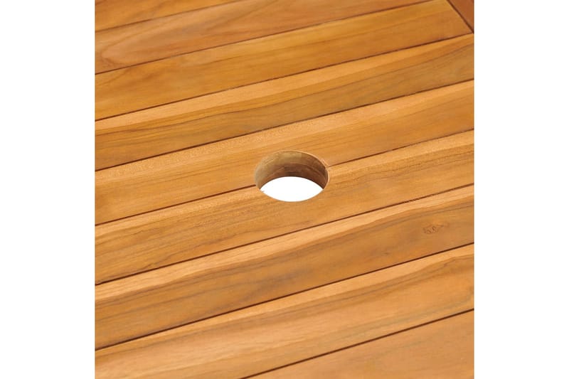 Hagebord 150x90x75 cm heltre teak - Hagemøbler - Hagebord - Spisebord ute