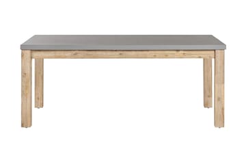 Hagebord 180 x 90 cm grå OSTUNI - Grå - Hagemøbler - Hagebord - Spisebord ute