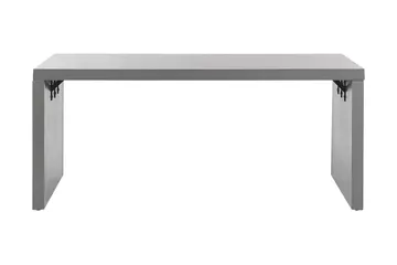 Hagebord 180 x 90 cm grå U-formet TARANTO - Grå - Hagemøbler - Hagebord - Spisebord ute