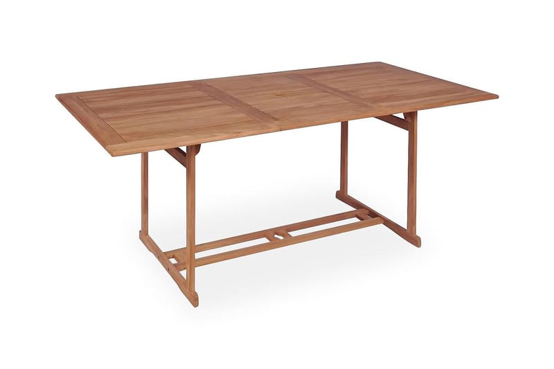 Hagebord 180x90x75 cm heltre teak - Teak - Hagemøbler - Hagebord - Spisebord ute