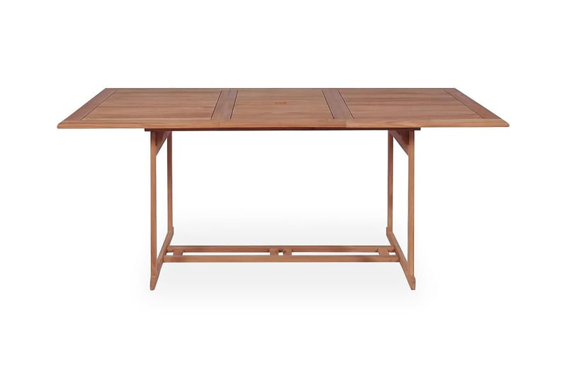 Hagebord 180x90x75 cm heltre teak - Teak - Hagemøbler - Hagebord - Spisebord ute
