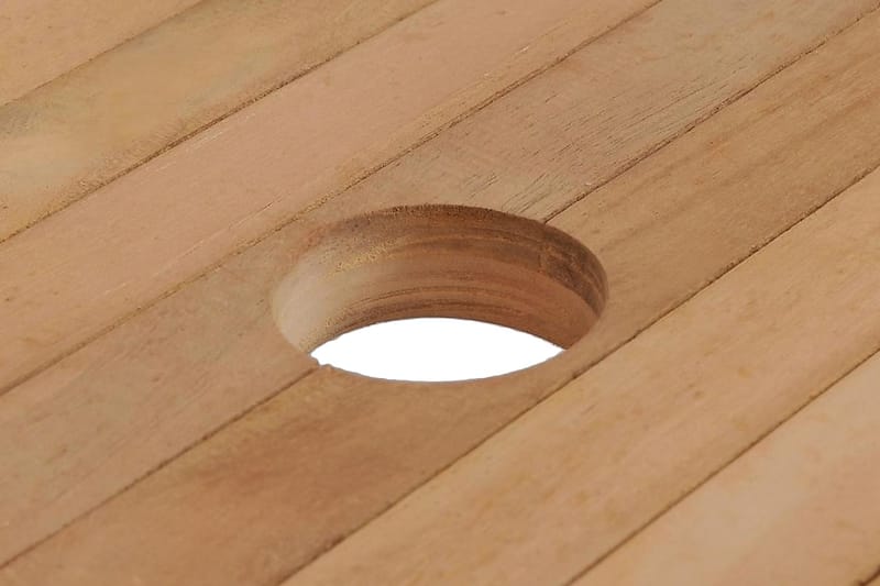 Hagebord 180x90x75 cm heltre teak - Teak - Hagemøbler - Hagebord - Spisebord ute
