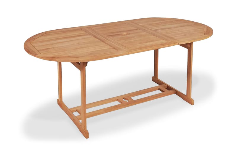 Hagebord 180x90x75 cm heltre teak - Teak - Hagemøbler - Hagebord - Spisebord ute
