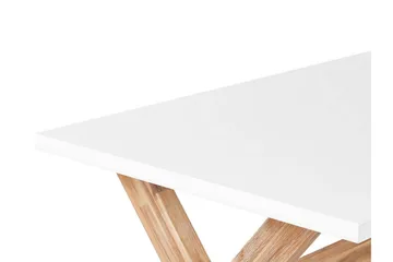 Hagebord 200 x 100 cm hvit OLBIA - hvit - Hagemøbler - Hagebord - Spisebord ute