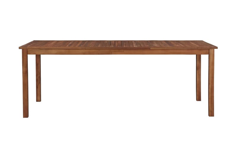 Hagebord 200x90x74 cm heltre akasie - Akasie - Hagemøbler - Hagebord - Spisebord ute