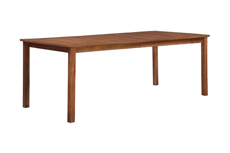Hagebord 200x90x74 cm heltre akasie - Akasie - Hagemøbler - Hagebord - Spisebord ute