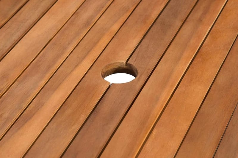 Hagebord 200x90x74 cm heltre akasie - Akasie - Hagemøbler - Hagebord - Spisebord ute