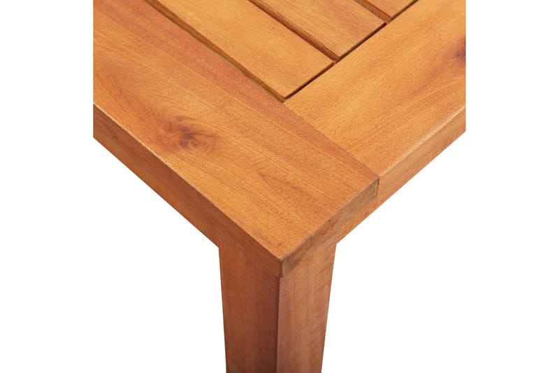 Hagebord 215x90x74 cm heltre akasie - Brun - Hagemøbler - Hagebord - Spisebord ute