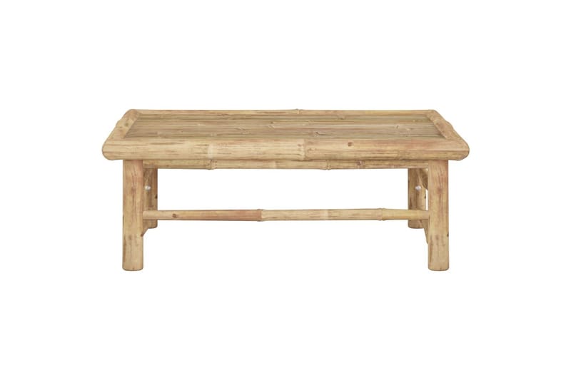 Hagebord 65x65x30 cm bambus - Brun - Hagemøbler - Hagebord - Spisebord ute