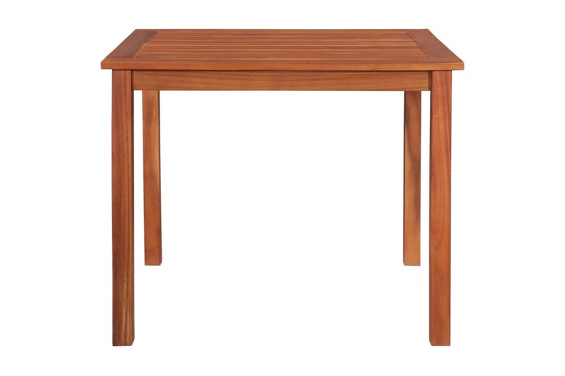 Hagebord 85x85x74 cm heltre akasie - Brun - Hagemøbler - Hagebord - Spisebord ute