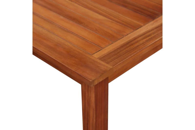 Hagebord 85x85x74 cm heltre akasie - Brun - Hagemøbler - Hagebord - Spisebord ute