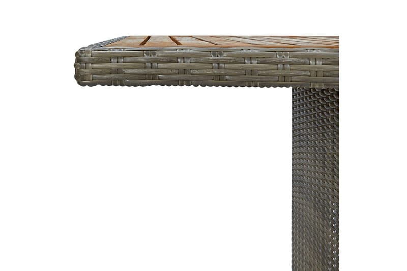 Hagebord brun polyrotting og heltre akasie - Brun - Spisebord ute