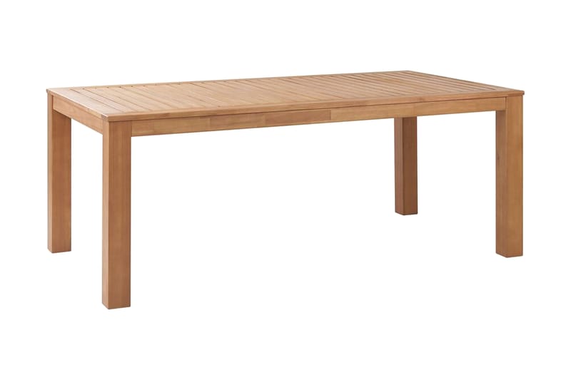 Hagebord Eucalyptus 190 x 105 cm MONSANO - Tre / Natur - Hagemøbler - Hagebord - Spisebord ute