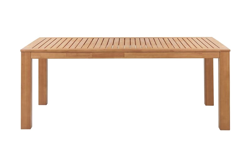 Hagebord Eucalyptus 190 x 105 cm MONSANO - Tre / Natur - Hagemøbler - Hagebord - Spisebord ute