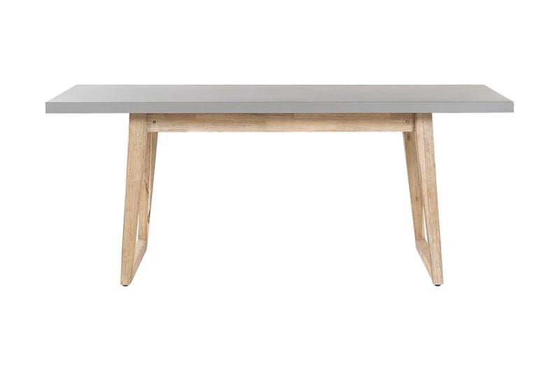 Hagebord grå 180 x 90 cm ORIA - Grå - Hagemøbler - Hagebord - Spisebord ute