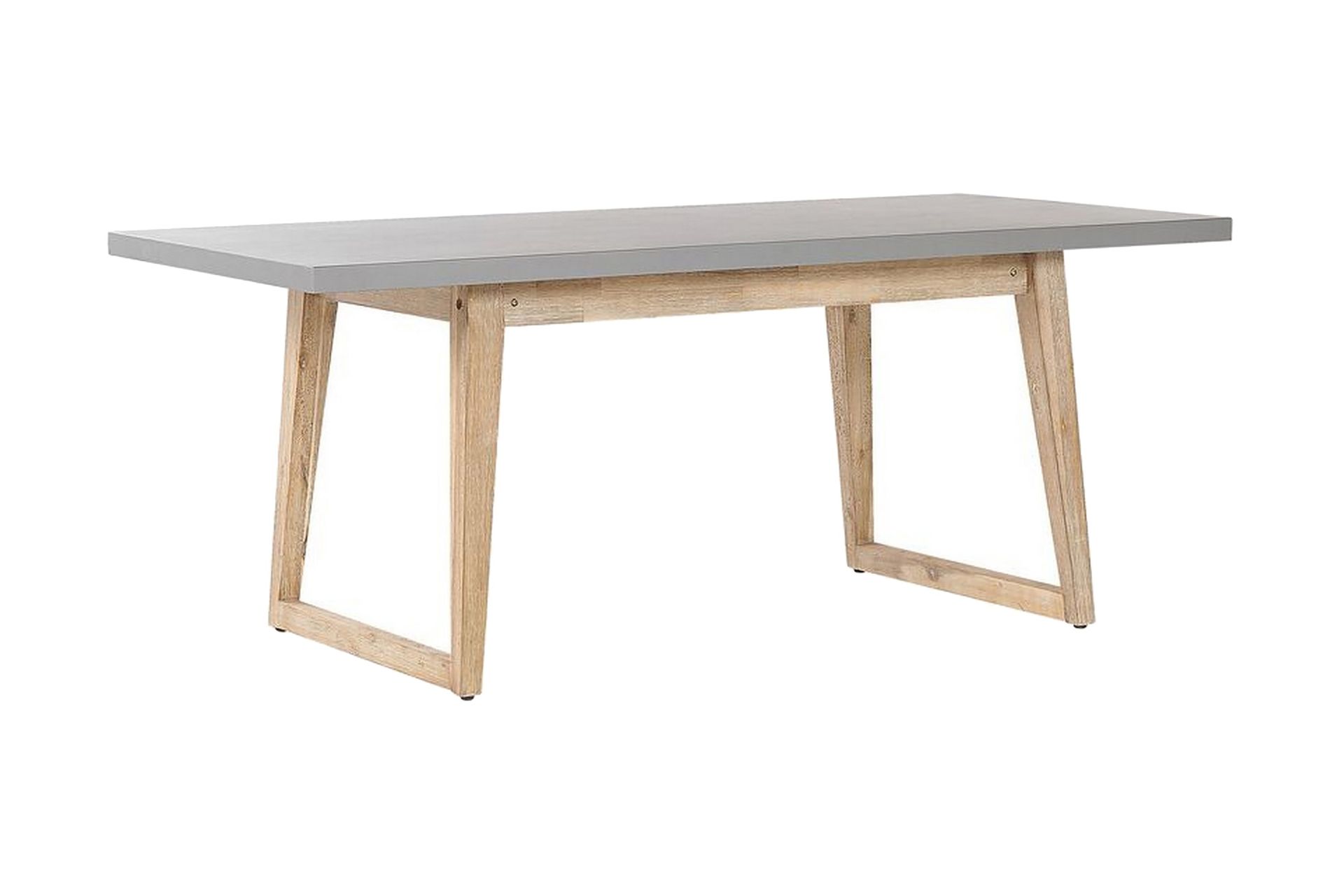 Hagebord grå 180 x 90 cm ORIA - Grå
