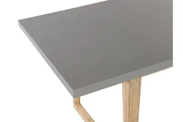 Hagebord grå 180 x 90 cm ORIA - Grå - Hagemøbler - Hagebord - Spisebord ute