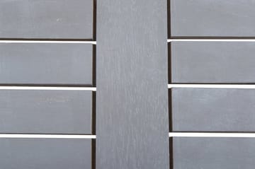 Hagebord grå 80x80x74 cm heltre akasie - Hagemøbler - Hagebord - Spisebord ute