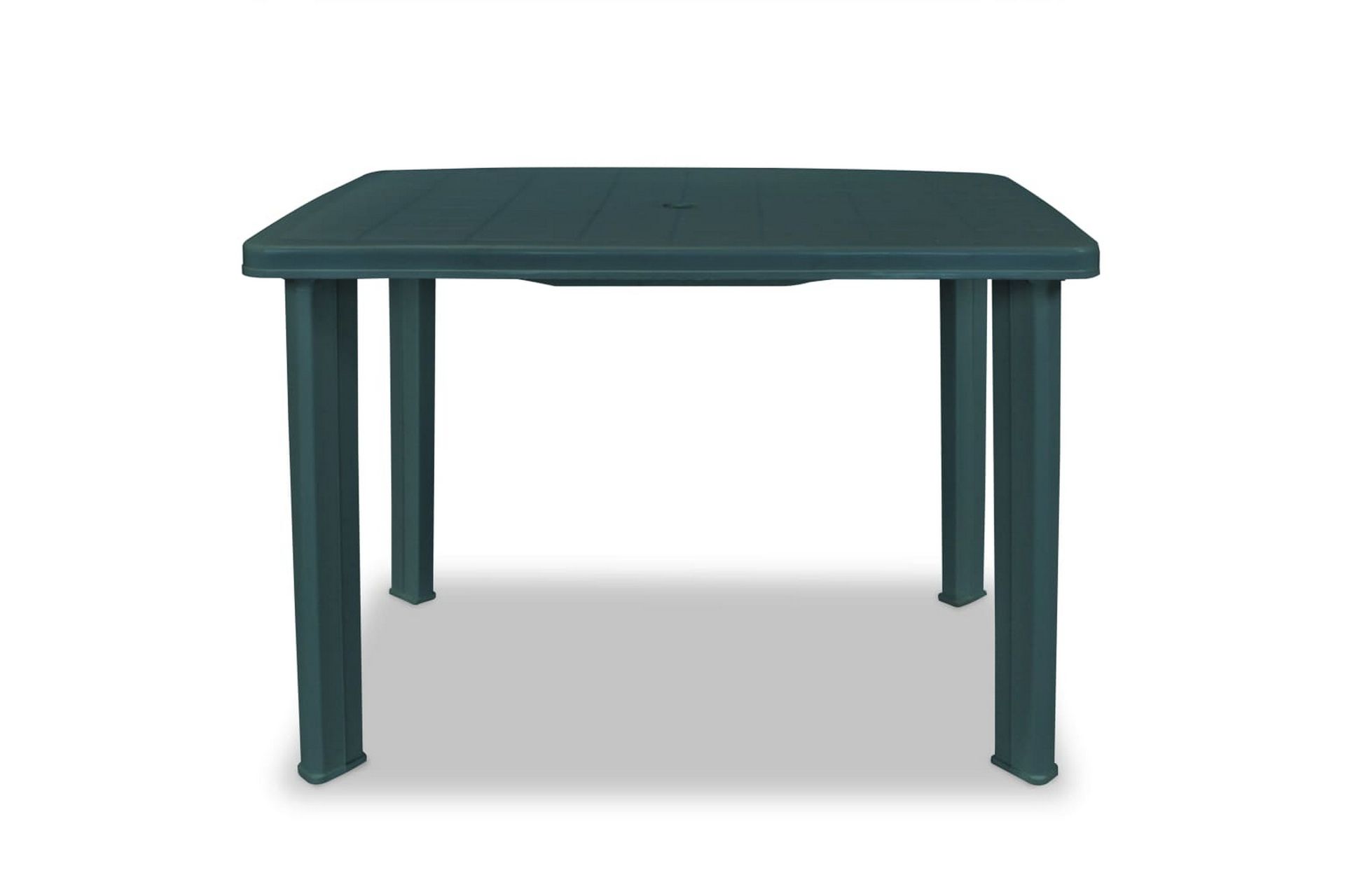 Hagebord grønn 101x68x72 cm plast - Grønn - Hagemøbler - Hagebord - Spisebord ute