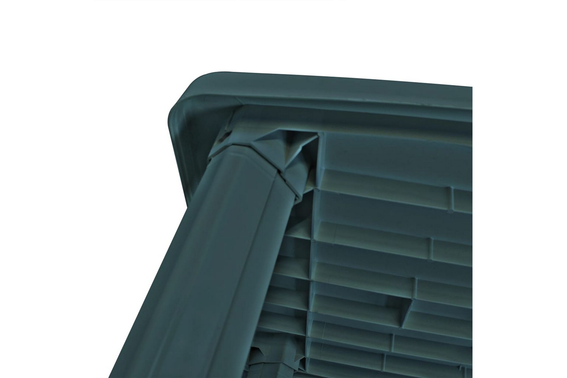 Hagebord grønn 101x68x72 cm plast - Grønn - Hagemøbler - Hagebord - Spisebord ute