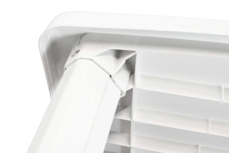 Hagebord hvitt 101x68x72 cm plast - Hvit - Hagemøbler - Hagebord - Spisebord ute