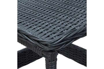 Hagebord mørkegrå 45x45x46,5 cm polyrotting - Grå - Hagemøbler - Hagebord - Spisebord ute