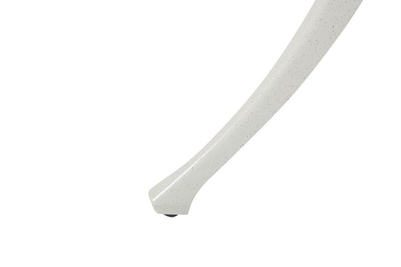 Hagebord rundt 90 cm Hvit ANCONA - Hvit - Hagemøbler - Hagebord - Spisebord ute