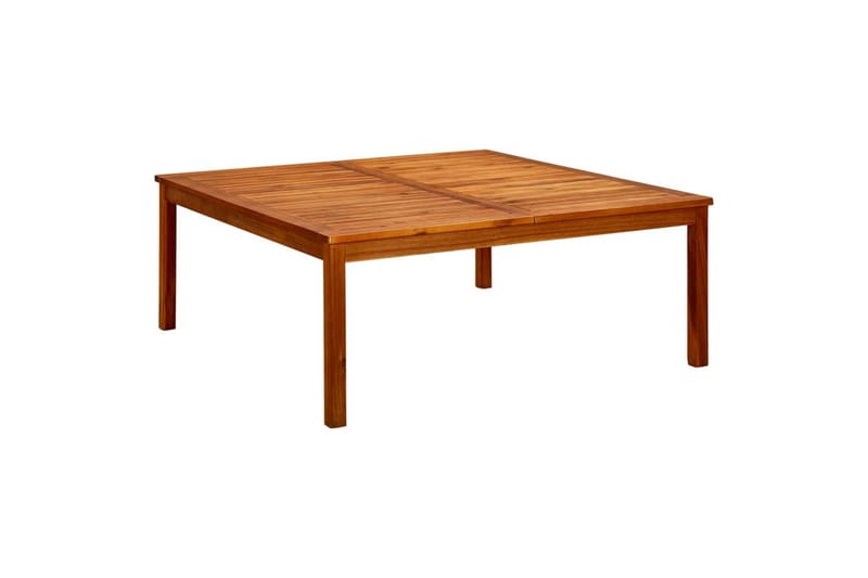 Hagesalongbord 110x110x45 cm heltre akasie - Brun - Hagemøbler - Hagebord - Spisebord ute