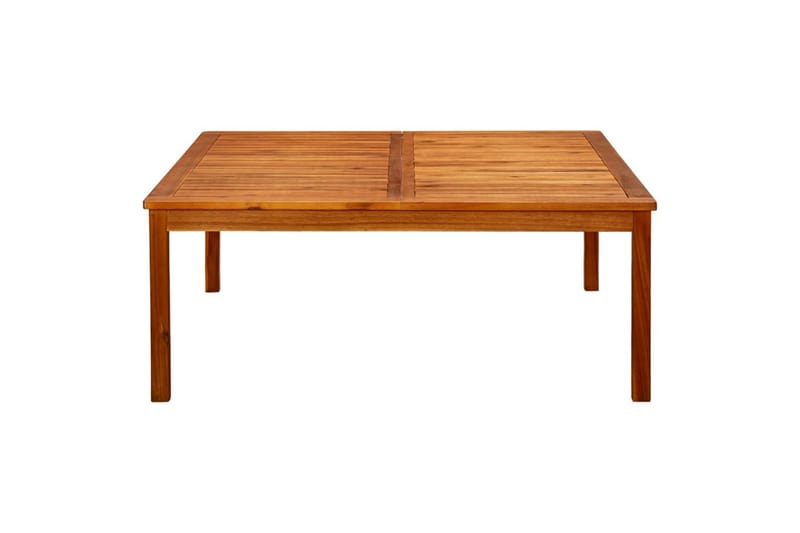 Hagesalongbord 110x110x45 cm heltre akasie - Brun - Hagemøbler - Hagebord - Spisebord ute
