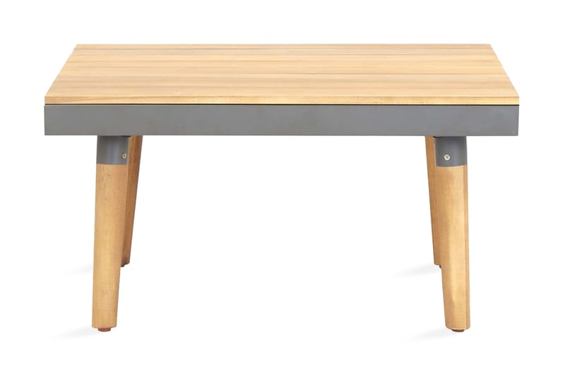 Hagesalongbord 60x60x31,5 cm heltre akasie - Brun - Hagemøbler - Hagebord - Spisebord ute