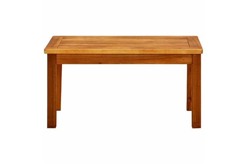 Hagesalongbord 70x40x36 cm heltre akasie - Brun - Hagemøbler - Hagebord - Spisebord ute
