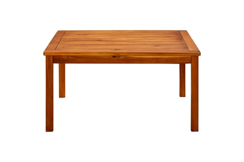 Hagesalongbord 85x85x45 cm heltre akasie - Brun - Hagemøbler - Hagebord - Spisebord ute
