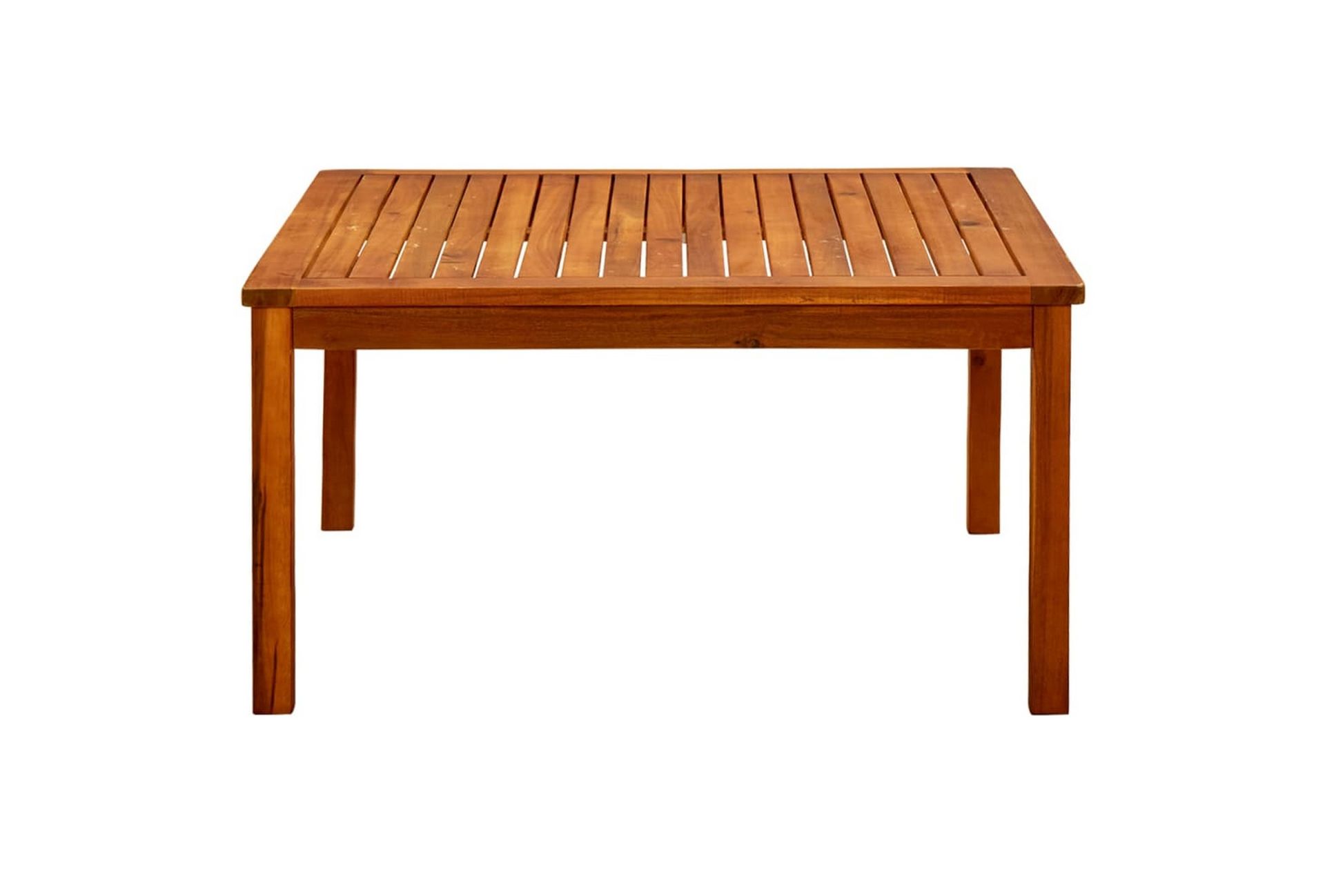 Hagesalongbord 85x85x45 cm heltre akasie - Brun - Hagemøbler - Hagebord - Spisebord ute