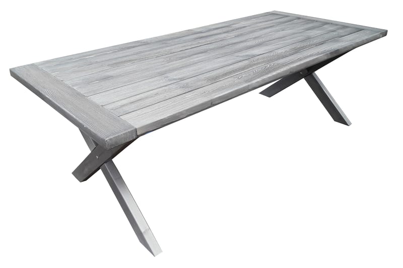 Hains Fasta Spisebord 220 cm - Shabby Chic - Hagemøbler - Hagebord - Spisebord ute